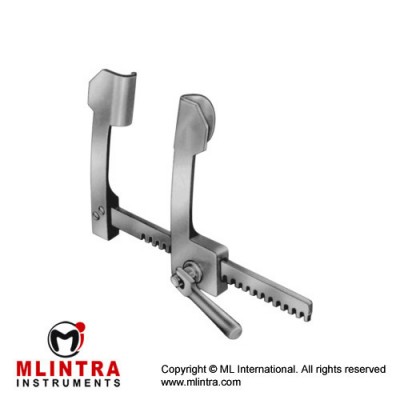 Cooley Rib Spreader For Children Aluminium, Size of Lateral Blades - Spread 15 x 30 mm - 140 mm